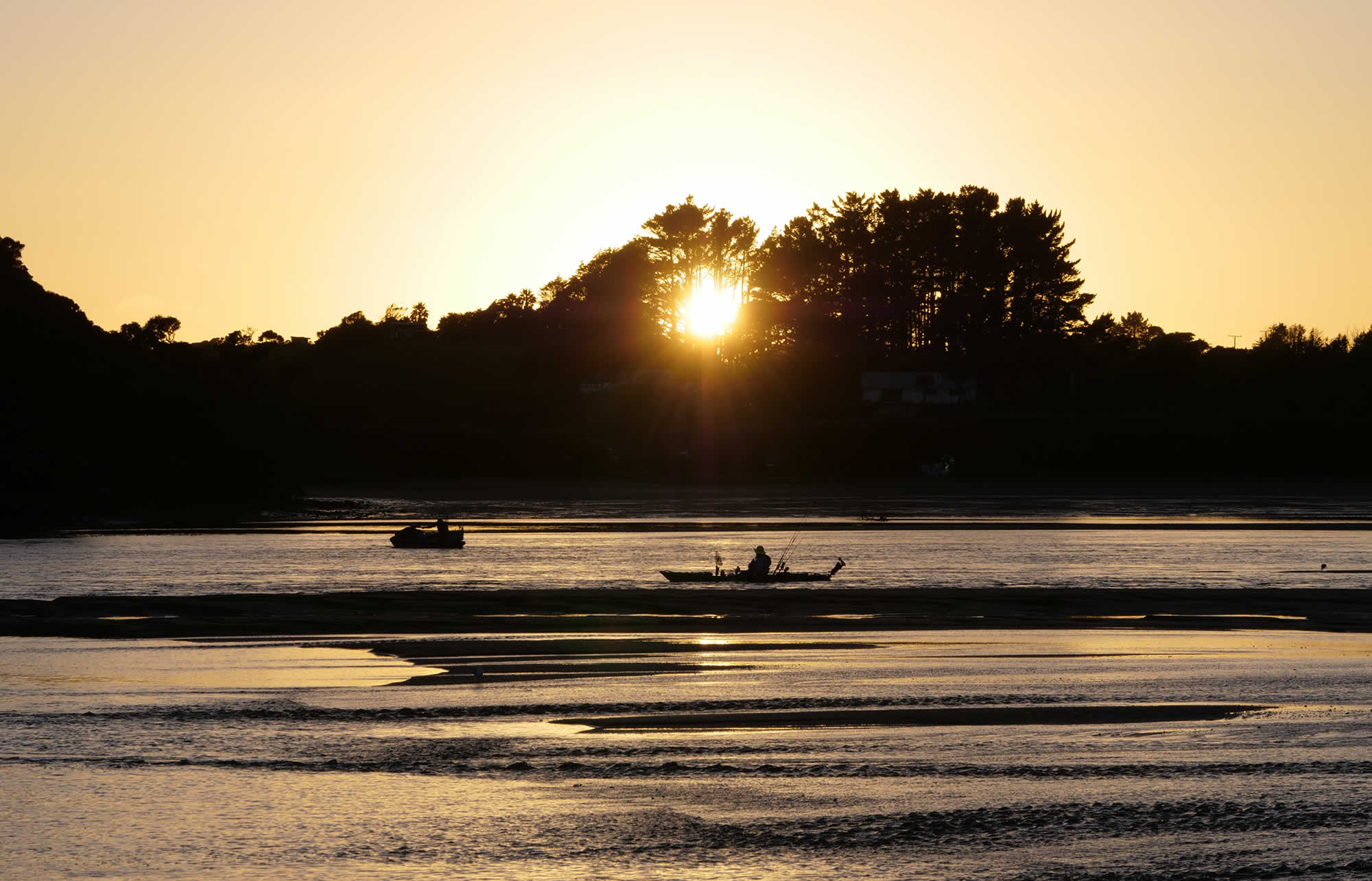 Photo of definitely sunrise Pataua river 6:21:52 am Jan 1st 2024, Northland, New Zealand